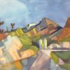 Rocheux paysage - August Macke - Reproductions de tableaux et peintures haut de gamme