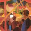 Marcheur sur corde raide - August Macke - Reproductions de tableaux et peintures haut de gamme