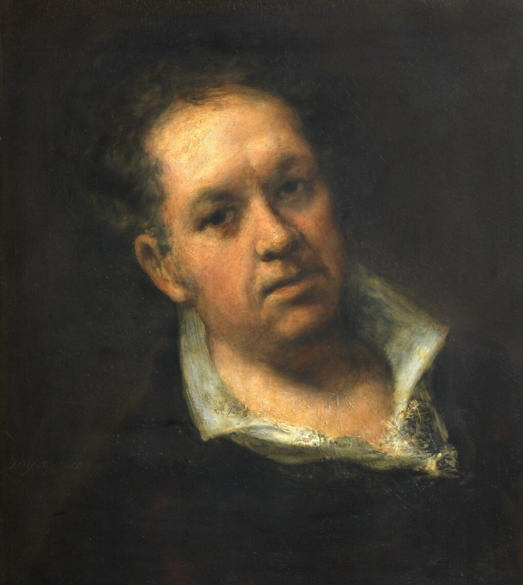 Autoportrait (1815) - Francisco de Goya - Reproductions de tableaux et peintures haut de gamme