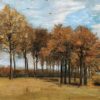 Paysage d'automne - Van Gogh - Reproductions de tableaux et peintures haut de gamme