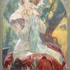 Sarah bernhardt la princesse lointaine - Mucha - Reproductions de tableaux et peintures haut de gamme