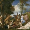 La Bacchanale des Andriens - Titien - Reproductions de tableaux et peintures haut de gamme