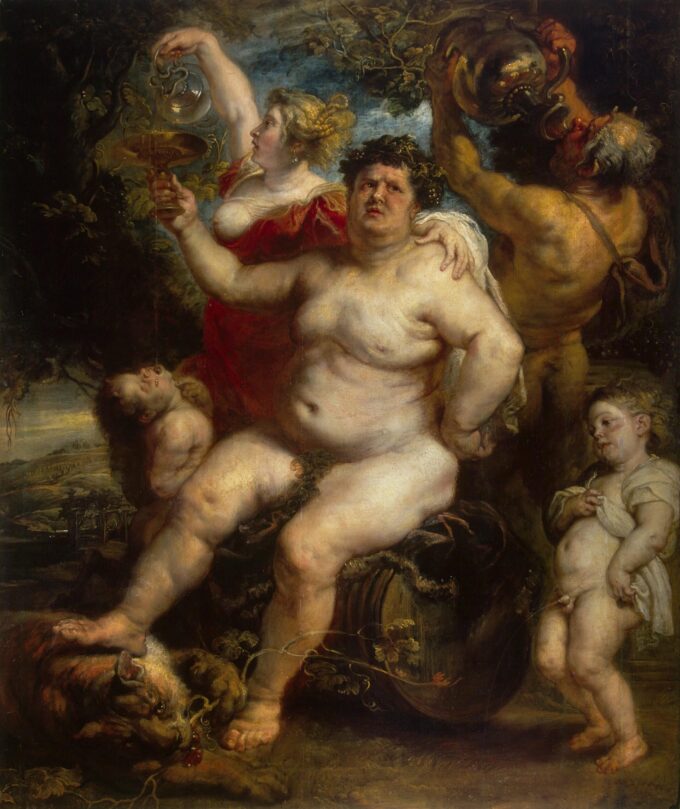 Bacchus rubens - Peter Paul Rubens - Reproductions de tableaux et peintures haut de gamme