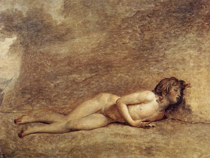 The Death of Young Bara - Jacques-Louis David