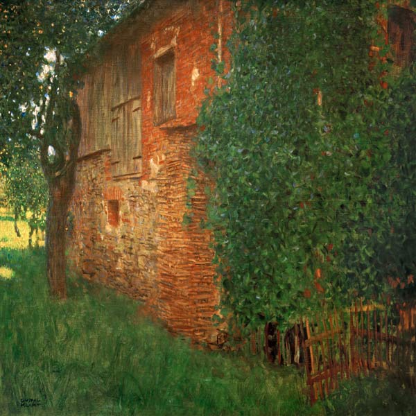 Farm at Kammer - Gustav Klimt