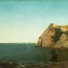 Beacon Rock, port de Newport - John Frederick Kensett - Reproductions de tableaux et peintures haut de gamme