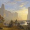 Vallée de Yosemite - Albert Bierstadt - Reproductions de tableaux et peintures haut de gamme