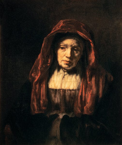 Portrait of an Elderly Woman (the Artist's Mother) - Rembrandt van Rijn