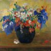 Un vase de fleurs - Paul Gauguin - Reproductions de tableaux et peintures haut de gamme