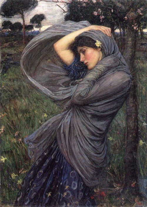 Borée - John William Waterhouse - Reproductions de tableaux et peintures haut de gamme