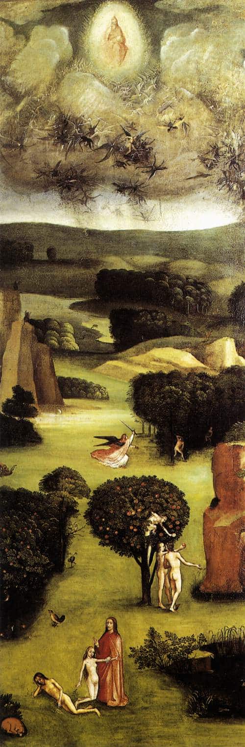 The Last Judgment, left inner wing (Paradise) - Jérôme Bosch