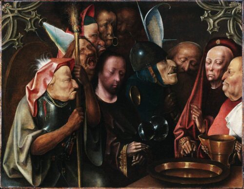 Le Christ devant Pilate - Jérôme Bosch - Reproductions de tableaux et peintures haut de gamme