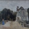 Pont et Moulin près de Mantes - Camille Corot - Reproductions de tableaux et peintures haut de gamme