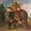 Tigerjagd - Briton Rivière - Reproductions de tableaux et peintures haut de gamme