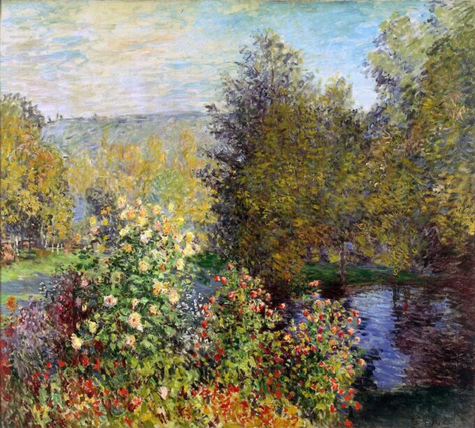 Corner of the Garden at Montgeron - Claude Monet