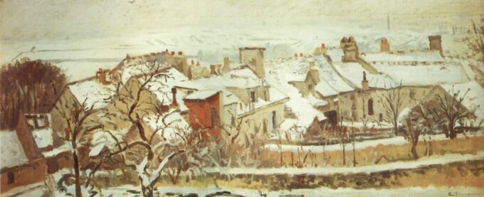 The Winters - Camille Pissarro