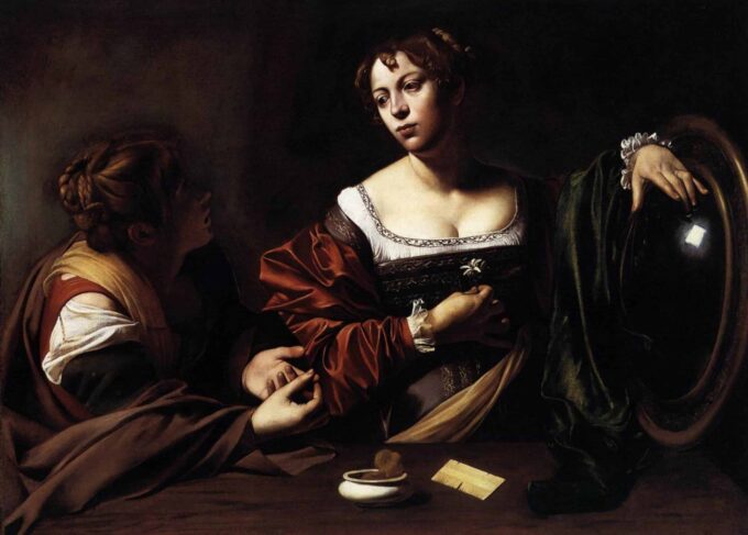 The Conversion of Mary Magdalene - Caravaggio