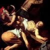 Le Crucifiement de saint Pierre - Caravage - Reproductions de tableaux et peintures haut de gamme