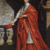 Cardinal-Richelieu - Philippe de Champaigne - Reproductions de tableaux et peintures haut de gamme