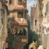 Le coursier dans le Rosenthal - Carl Spitzweg - Reproductions de tableaux et peintures haut de gamme