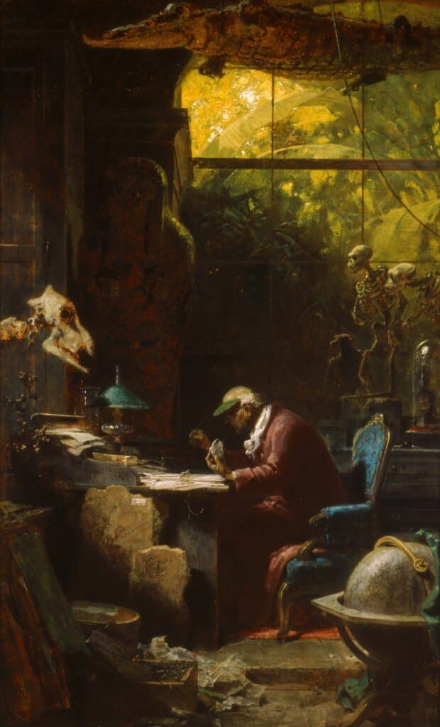 Scholar of Natural Sciences - Carl Spitzweg