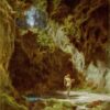 Nymphe au bain - Carl Spitzweg - Reproductions de tableaux et peintures haut de gamme