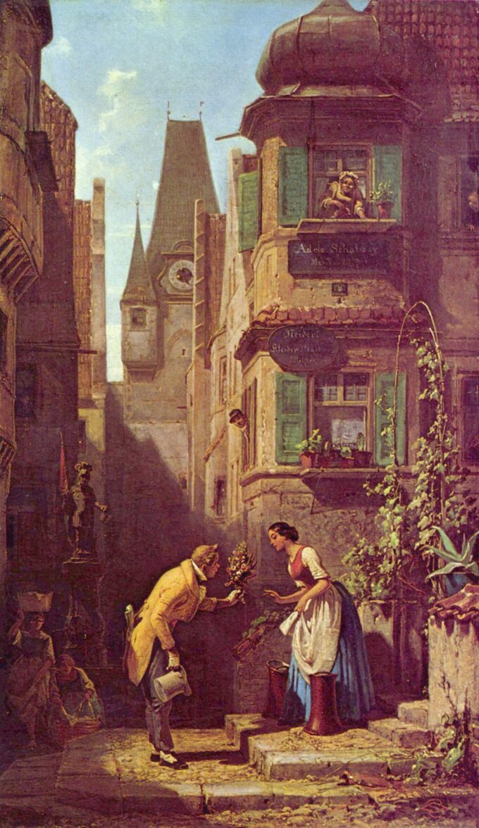 The Eternal Matchmaker - Carl Spitzweg