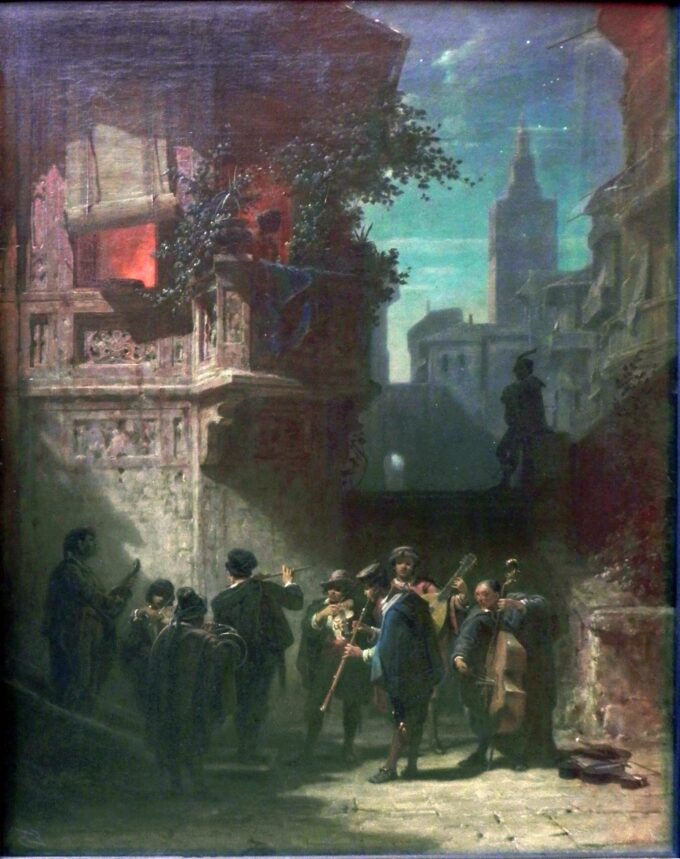 Spanish Serenade - Carl Spitzweg