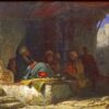 Turcs au café - Carl Spitzweg - Reproductions de tableaux et peintures haut de gamme