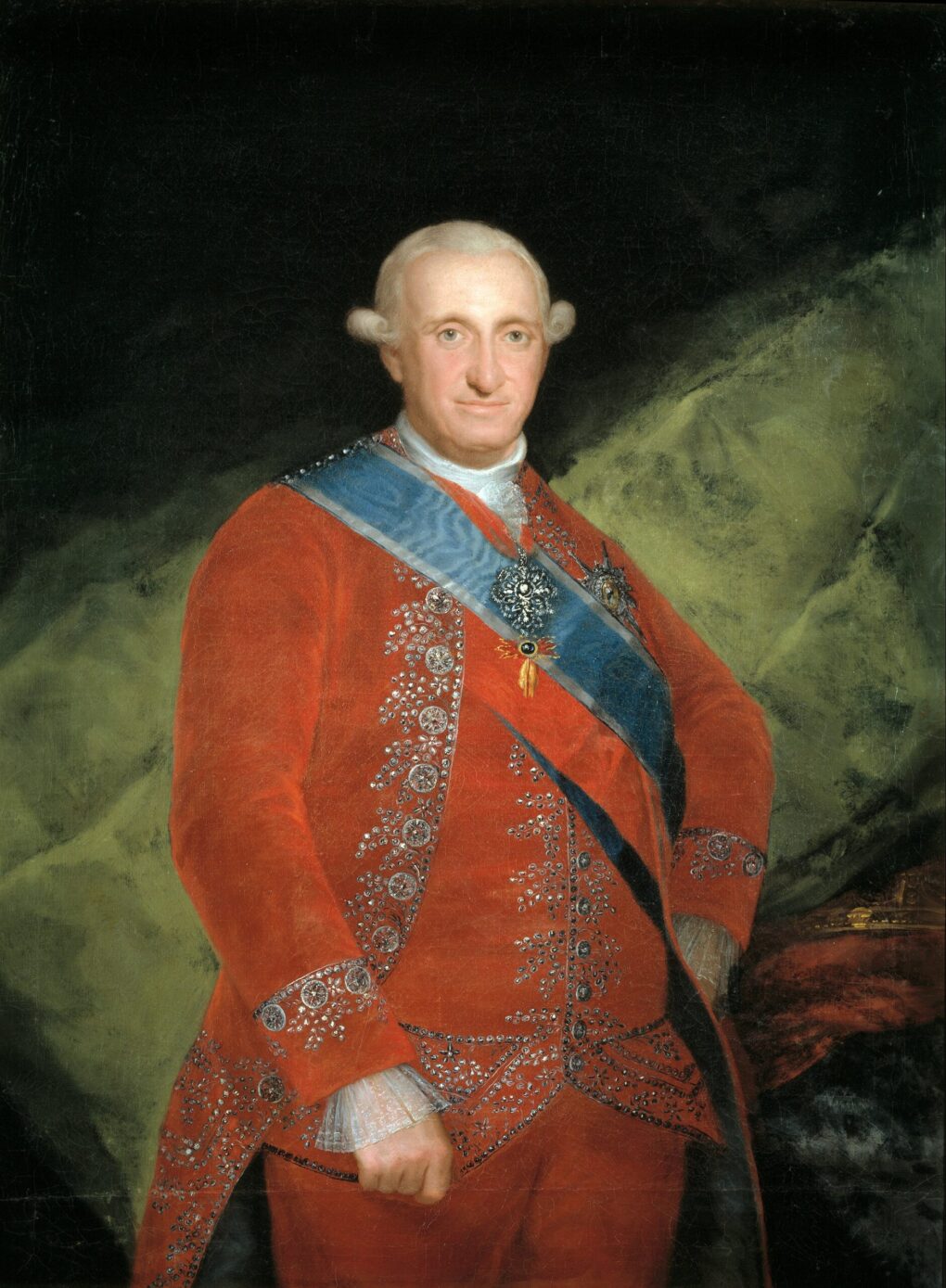 Charles IV en rouge - Francisco de Goya - Reproductions de tableaux et peintures haut de gamme