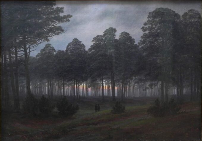 The Evening - Caspar David Friedrich