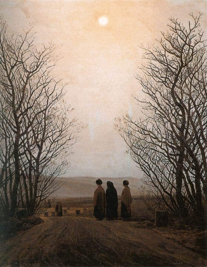 Matin de Pâques - Caspar David Friedrich - Reproductions de tableaux et peintures haut de gamme