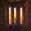 Tombeau de Hutten - Caspar David Friedrich - Reproductions de tableaux et peintures haut de gamme