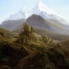 Le Watzmann - Caspar David Friedrich - Reproductions de tableaux et peintures haut de gamme