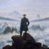 Le Voyageur contemplant une mer de nuages - Caspar David Friedrich - Reproductions de tableaux et peintures haut de gamme