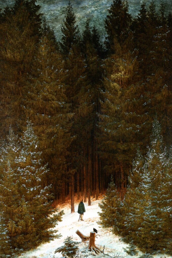 The Hunter in the Forest - Caspar David Friedrich