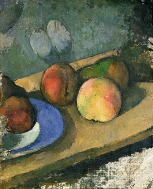 L'assiette bleue - Paul Cézanne - Reproductions de tableaux et peintures haut de gamme