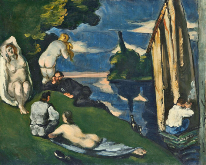 Pastoral (or: Idyll) - Paul Cézanne