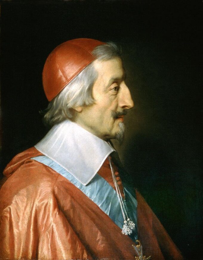 Portrait of Cardinal Richelieu - Philippe de Champaigne