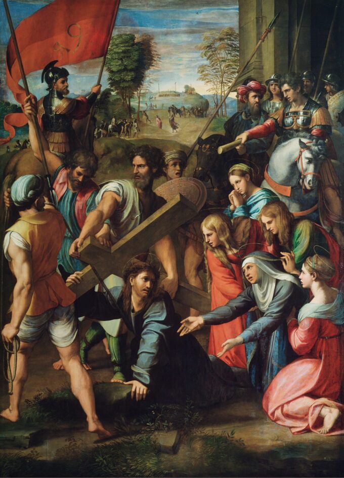 The Bearing of the Cross - Raphael (painter)