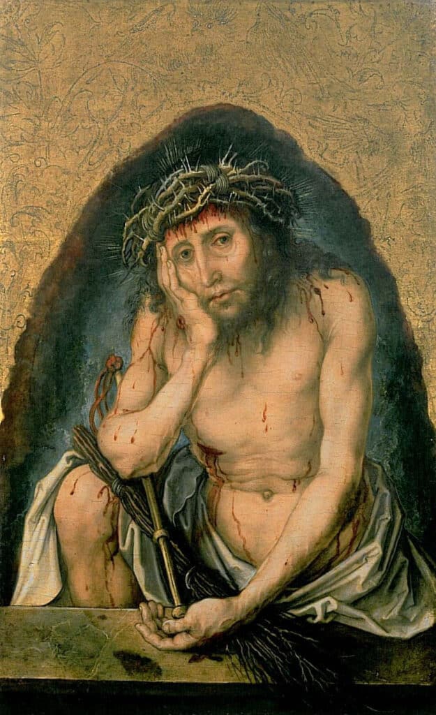 Christ as a Man of Sorrows - Albrecht Dürer