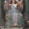 Circé offrant la coupe à Ulysse - John William Waterhouse - Reproductions de tableaux et peintures haut de gamme