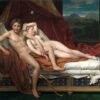 Amour et Psyché - Jacques-Louis David - Reproductions de tableaux et peintures haut de gamme