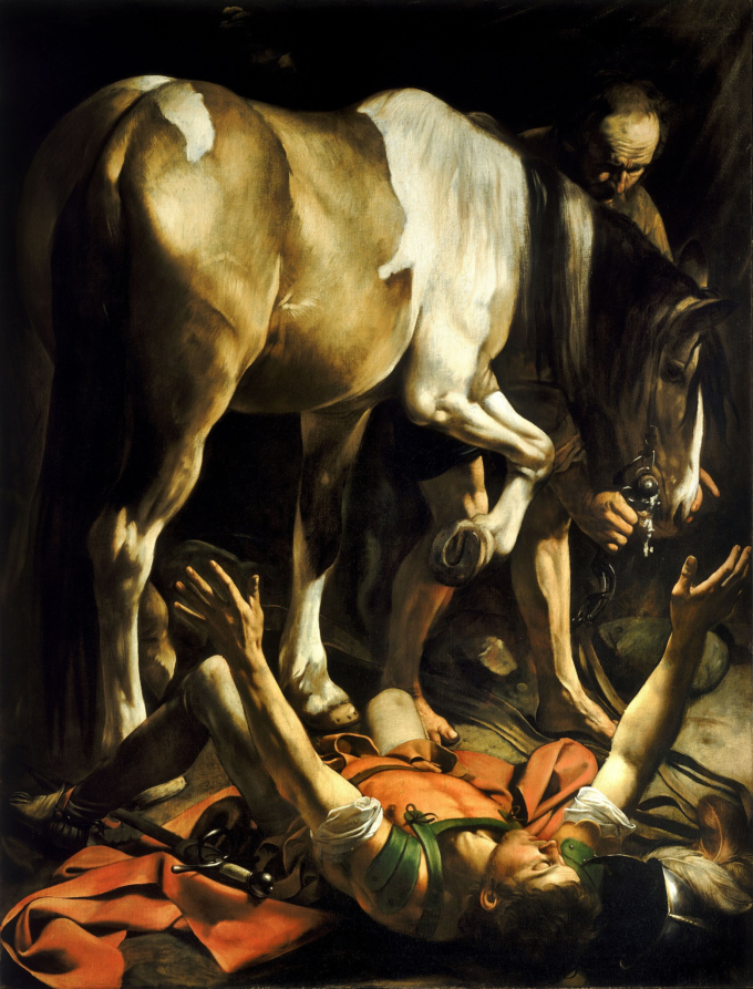 The Conversion of Saint Paul "Cerasi" - Caravaggio