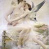 Cupidon et Psyché - Lionel Royer - Reproductions de tableaux et peintures haut de gamme