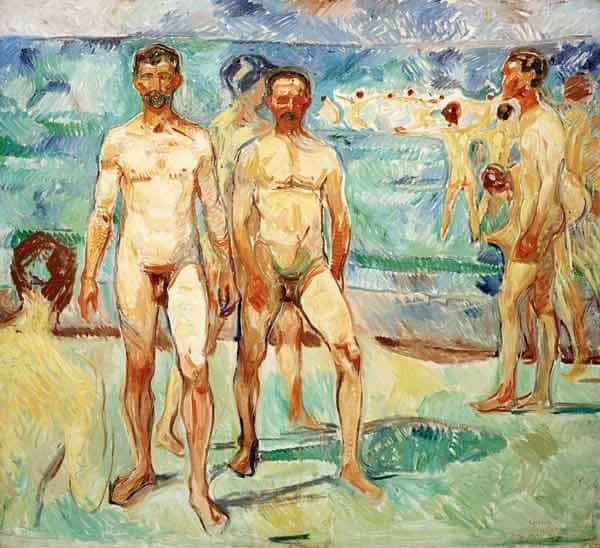 Men on the Beach - Edvard Munch