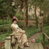 Le refus, 1899 - Edmund Leighton - Reproductions de tableaux et peintures haut de gamme