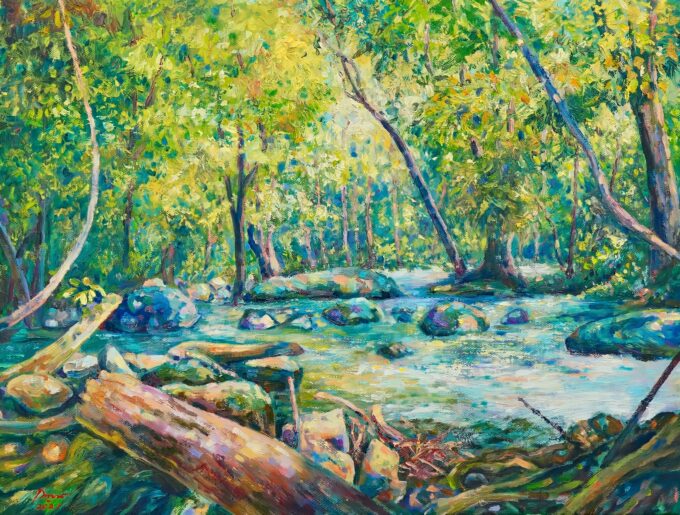 River Forest - 50 X 38 cm