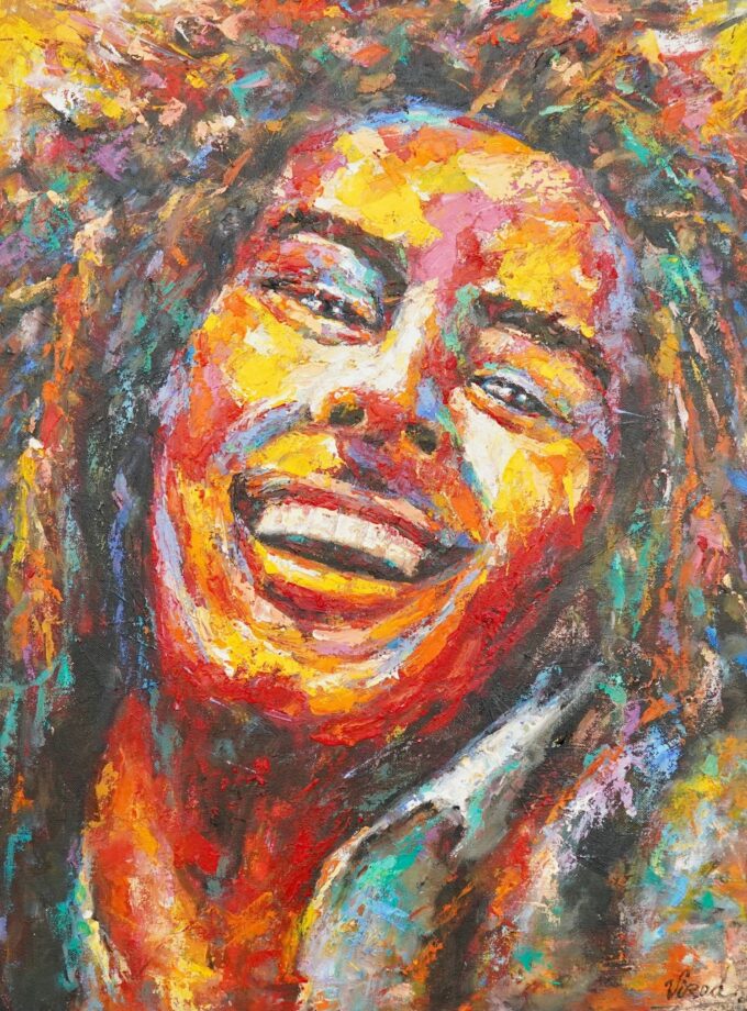 Pop Art of Bob Marley - 60 X 80 cm