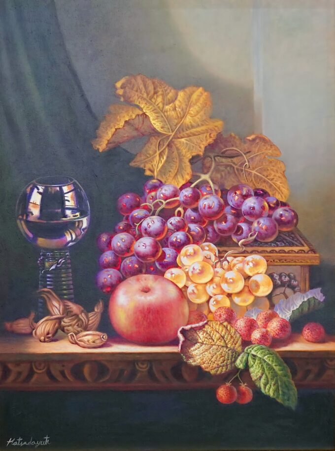 Still Life Oil Painting Reproduction - 60 x 80 cm